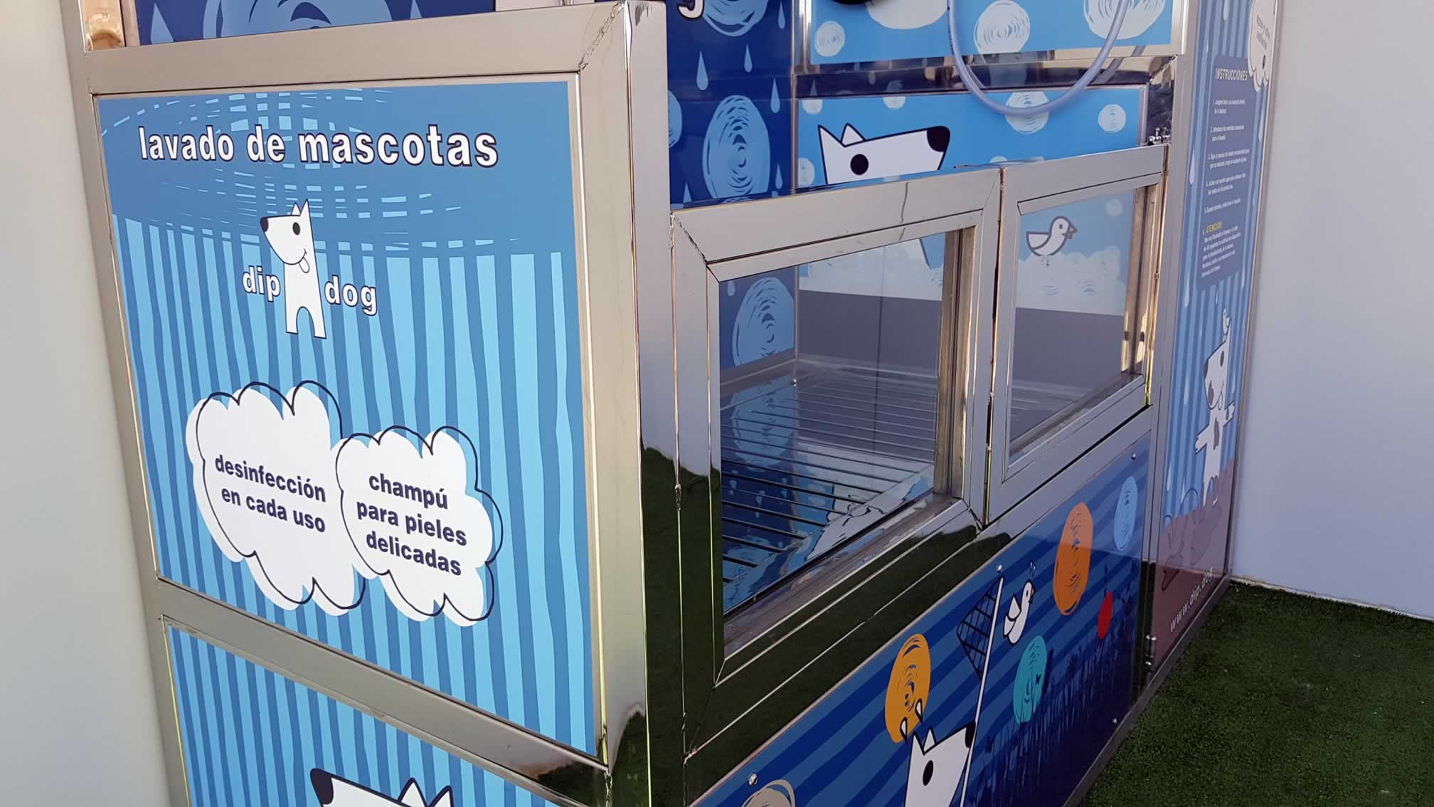 maquina lavamascotas